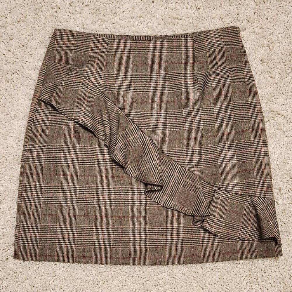 CeCe plaid skirt, size 4